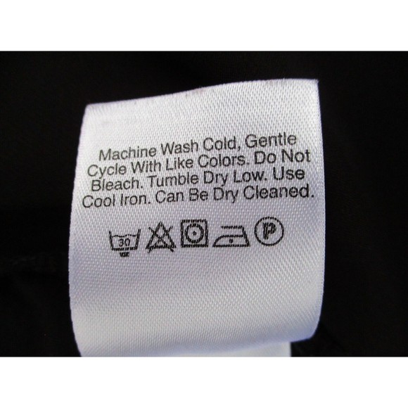 DKNY Sleeveless Tank Top Women's Size XS Silky Black Bodycon Y2K Business - Picture 7 of 14